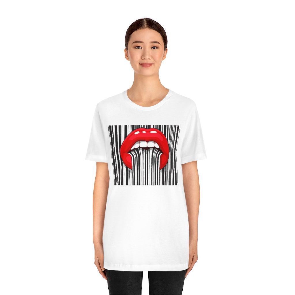 Code Lips- Unisex Jersey Short Sleeve Tee