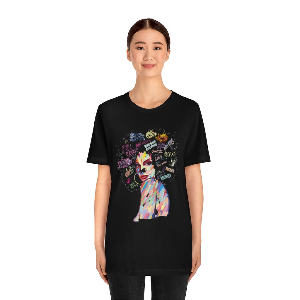 Hip Hop Queen- Unisex Jersey Short Sleeve Tee