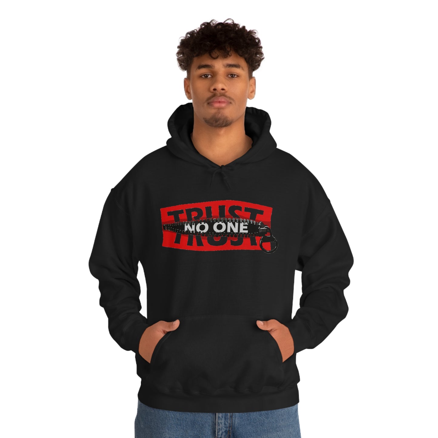 Trust No One- Unisex Heavy Blend™ Hooded Sweatshirt