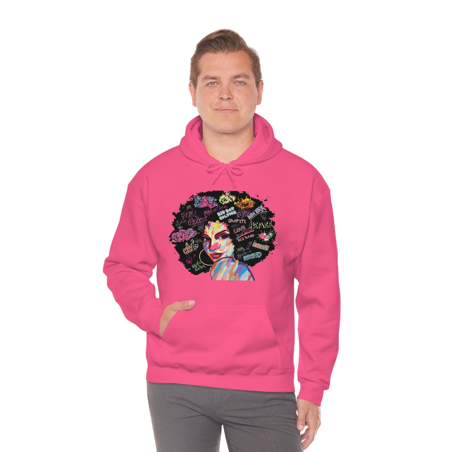 Hip Hop Queen- Unisex Heavy Blend™ Hooded Sweatshirt