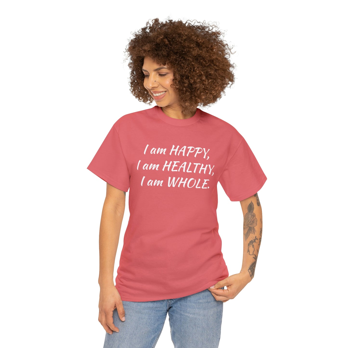 Happy, Healthy, Whole- Unisex Jersey Short Sleeve Tee