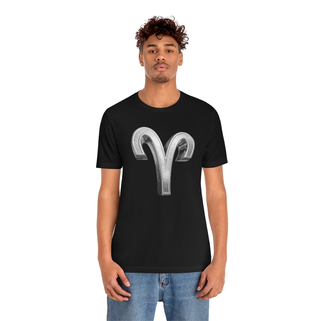 Aries- Unisex Jersey Short Sleeve Tee