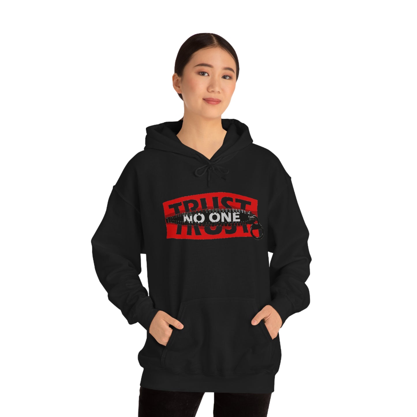 Trust No One- Unisex Heavy Blend™ Hooded Sweatshirt