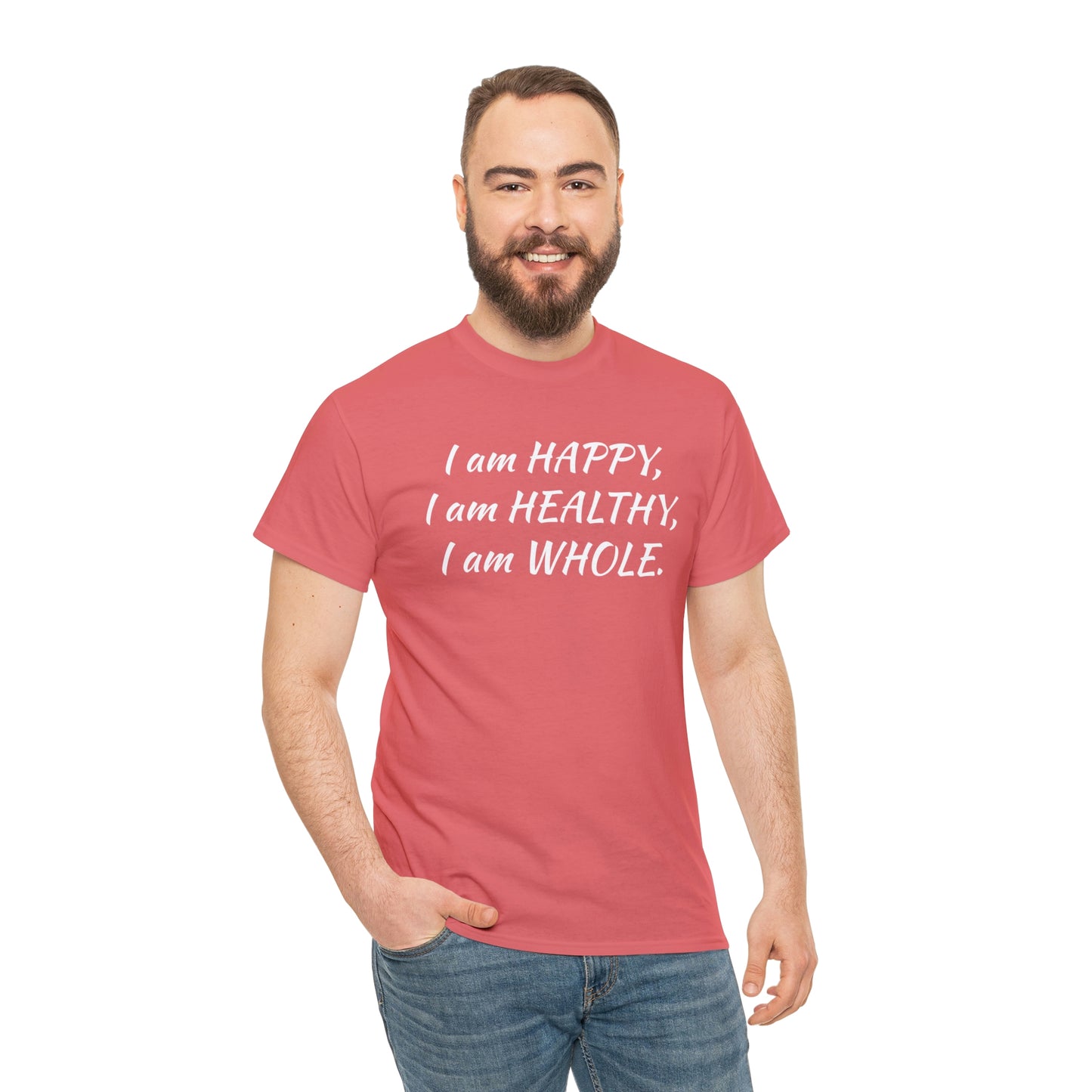 Happy, Healthy, Whole- Unisex Jersey Short Sleeve Tee